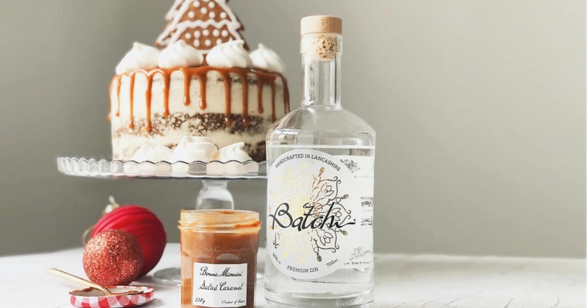 This Gin & Caramel Cake is the ultimate Christmas pudding!
