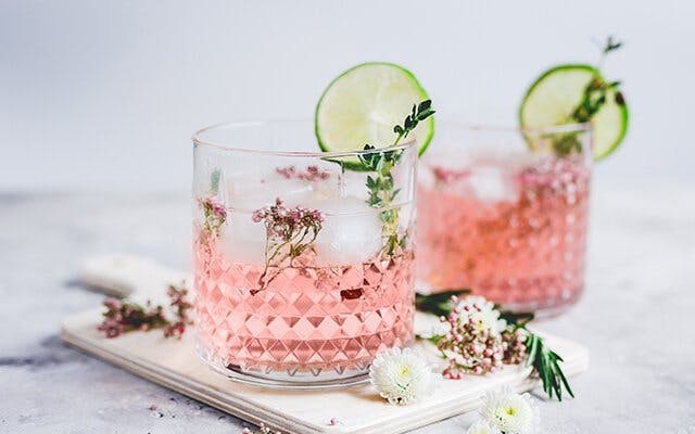 Floradora pink gin cocktail recipe