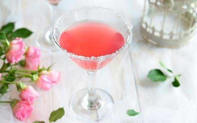 Pink Gin Blush Cocktail