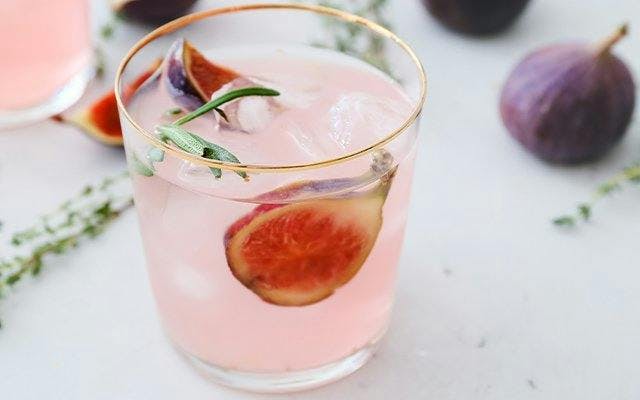 Fig and gin cocktail recipe