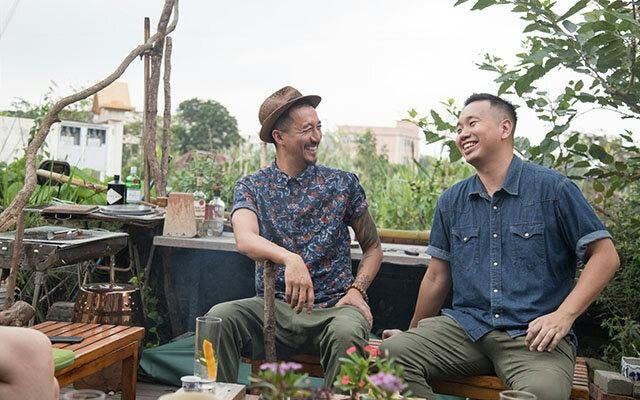Perfume Trees Gin co-founders, Kit Cheung and Joseph Cheung. Image: IG @dennychankl