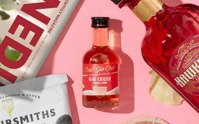 Gin Crush cocktail syrup from Craft Gin Club