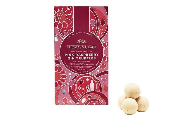 You can pick up these pink raspberry gin chocolate truffles from Lakeland for £5.99