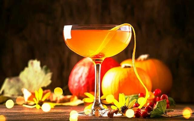 Delicious gin cocktail recipes using pumpkin! &gt;&gt; See the recipes