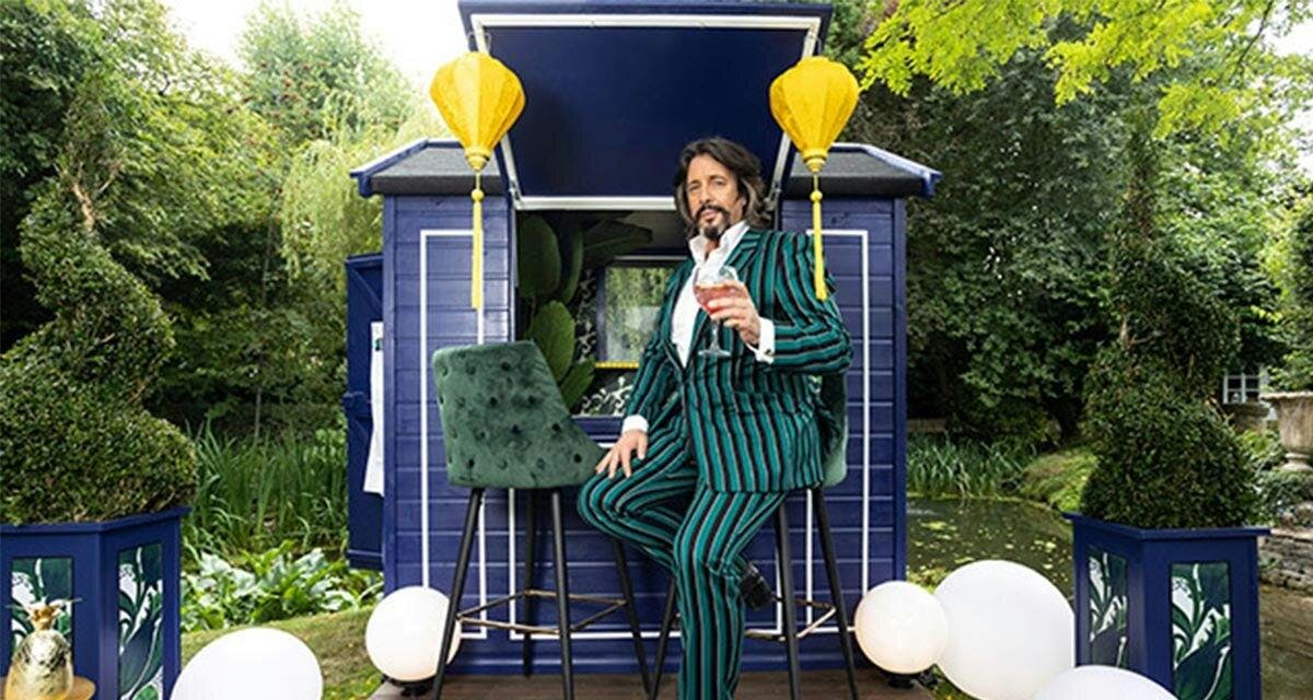 You could win your very own gin shed designed by Laurence Llewelyn-Bowen and packed full of gin!