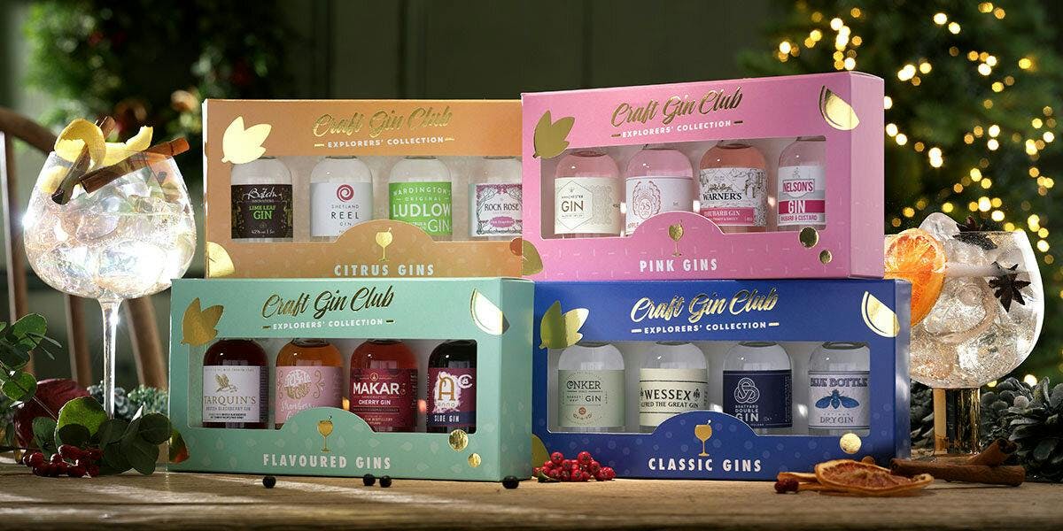 Meet our four brand-new gin gift sets! Take a journey of ginny discovery with our exciting Explorers' Collection