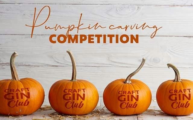 Win FREE GIN in Craft Gin Club’s Pumpkin Carving competition!
