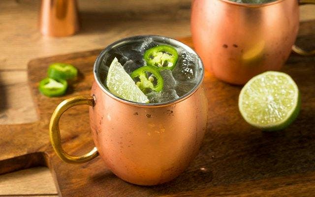 Gin and ginger ale mule cocktail recipe