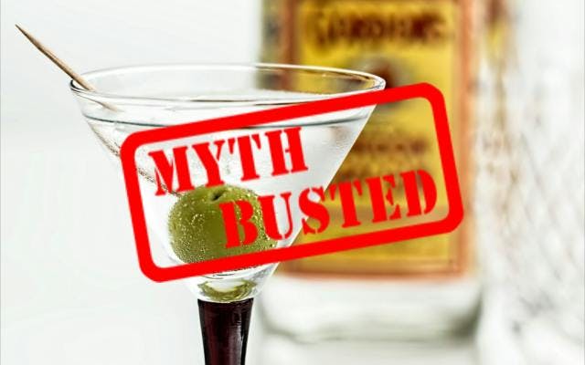 Gin martini myths busted