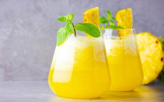 Pineapple & Gin Screwdriver cocktail recipe