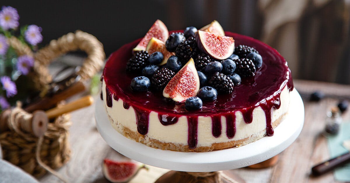 This sloe gin cheesecake is the autumnal dessert recipe that’ll add a little sweetness to this season!