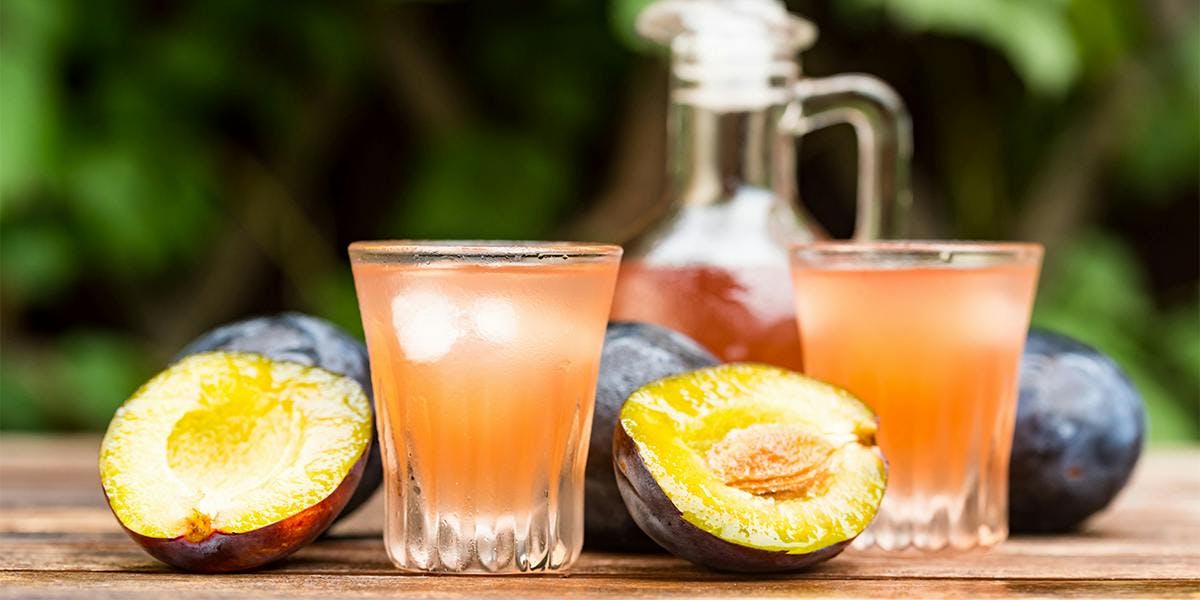 A spiced plum gin and tonic is just the tipple to make us feel better about autumn