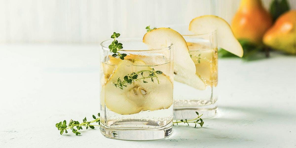 A Spiced Pear Negroni is the elegant winter cocktail we've been waiting for