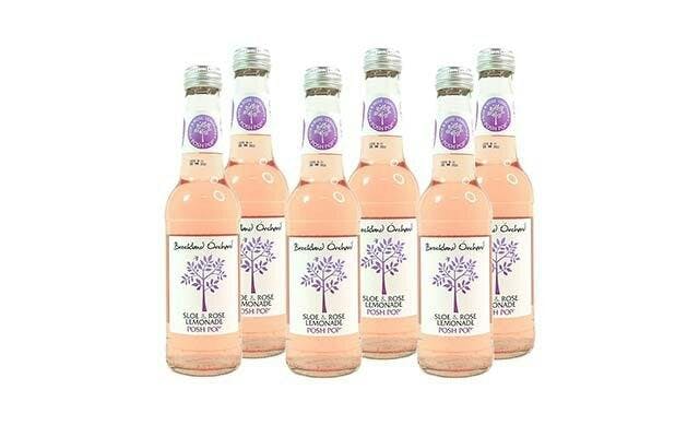 Breckland Orchard Posh Pop: Sloe &amp; Rose Lemonade. &gt;&gt; Craft Gin Club members can buy it in our store!