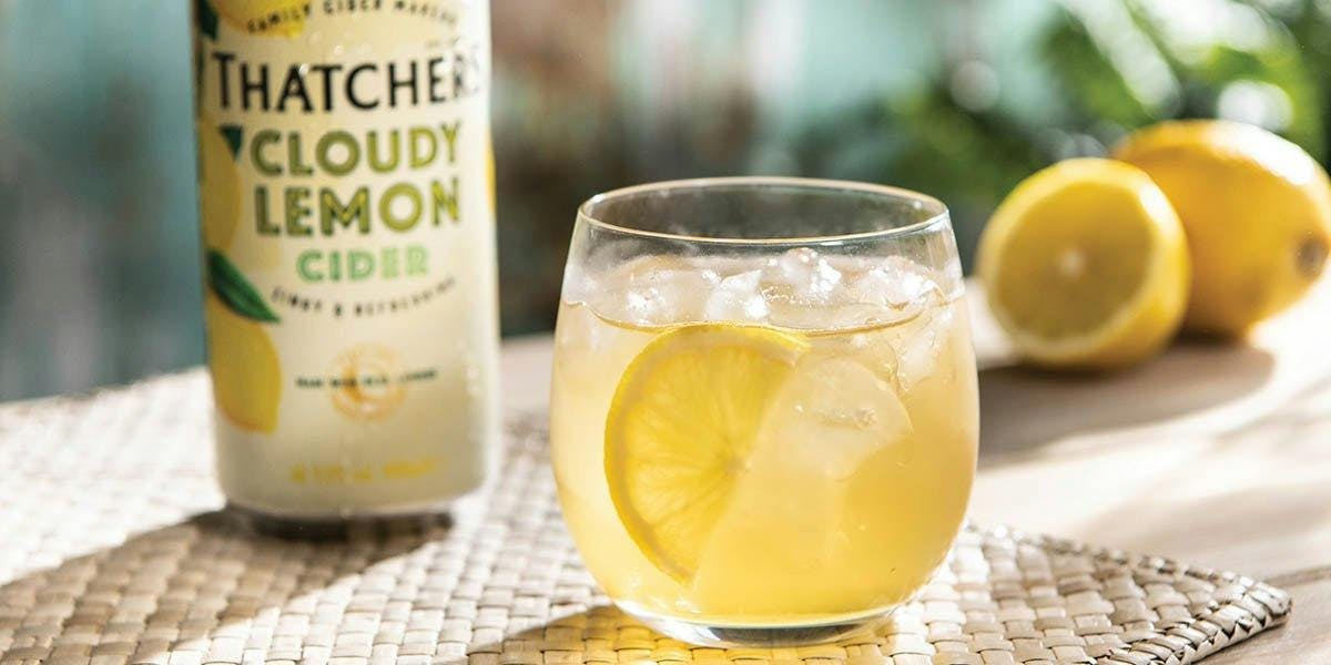 Gin, Thatchers Cloudy Lemon and Cointreau are the perfect summer trio!