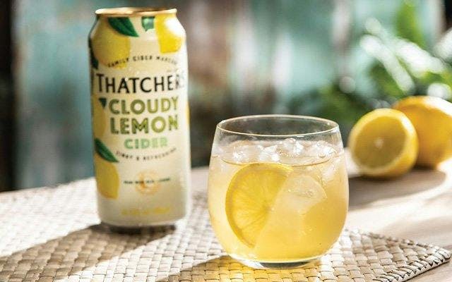 Thatachers Cloudy Lemon and gin cocktail recipe