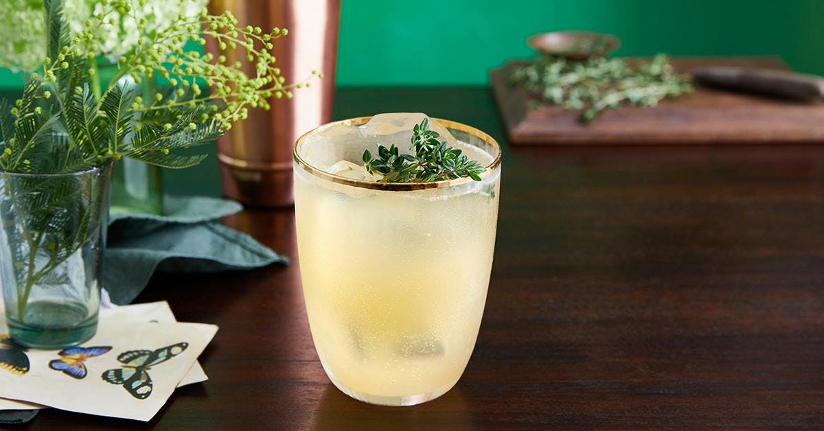 It's spring thyme! We're celebrating with this delicious cocktail
