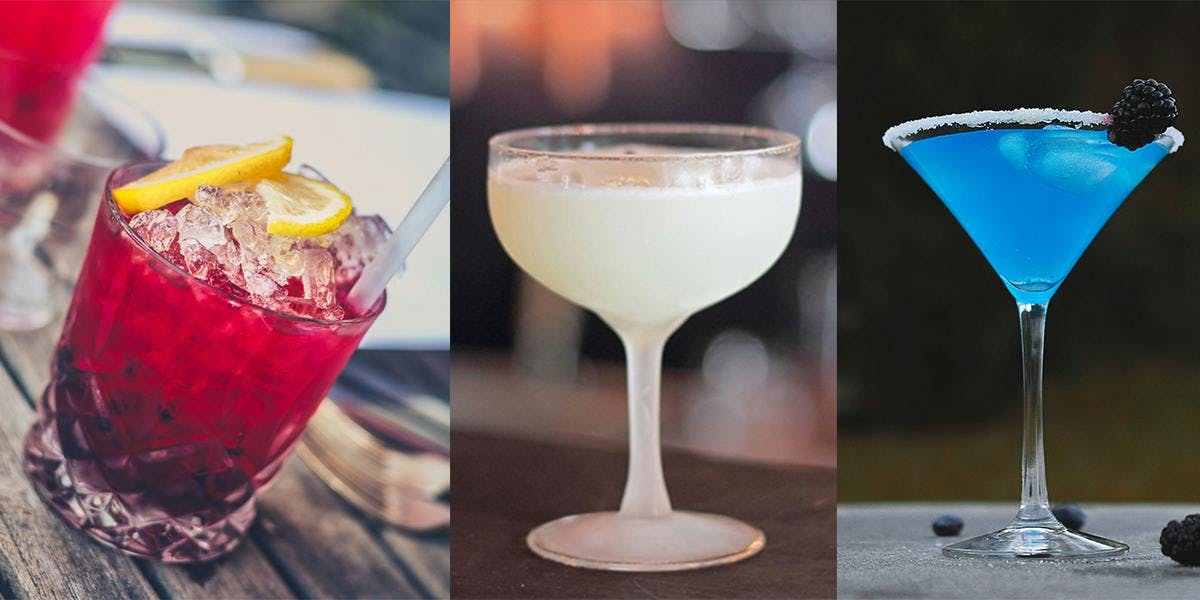 Raise a toast to friends across the pond on 4 July with these red, white and blue cocktails!