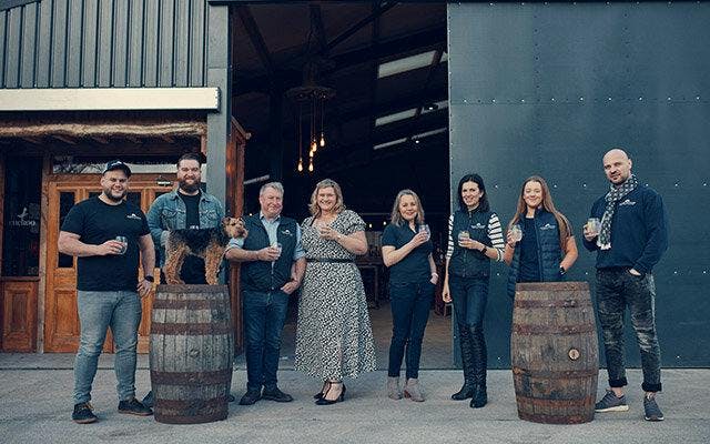 The Brindle Distillery team