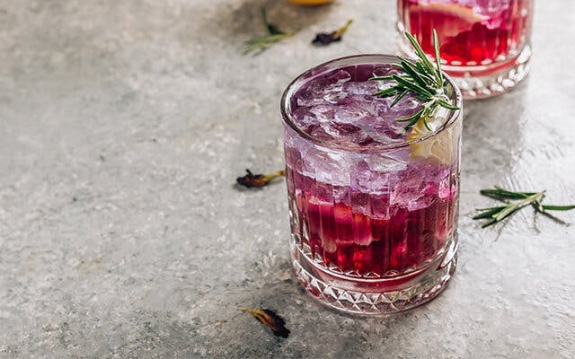 Sloe Gin Cocktail Recipe with Limoncello