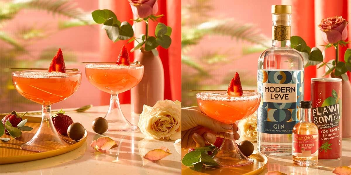 Craft Gin Club's Gin Crush is the perfect Valentine's Day cocktail!