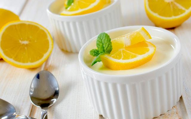 Lemon Panna Cotta Gin Recipe