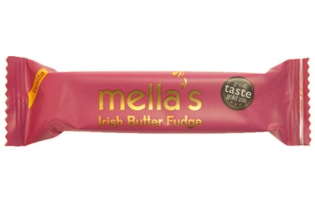 Mella's Irish Butter Fudge Vanilla Bar 50g