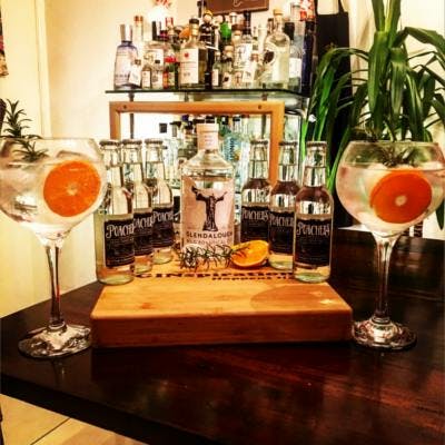 Glendalough gin and poachers tonics with grapefruit gin and tonics