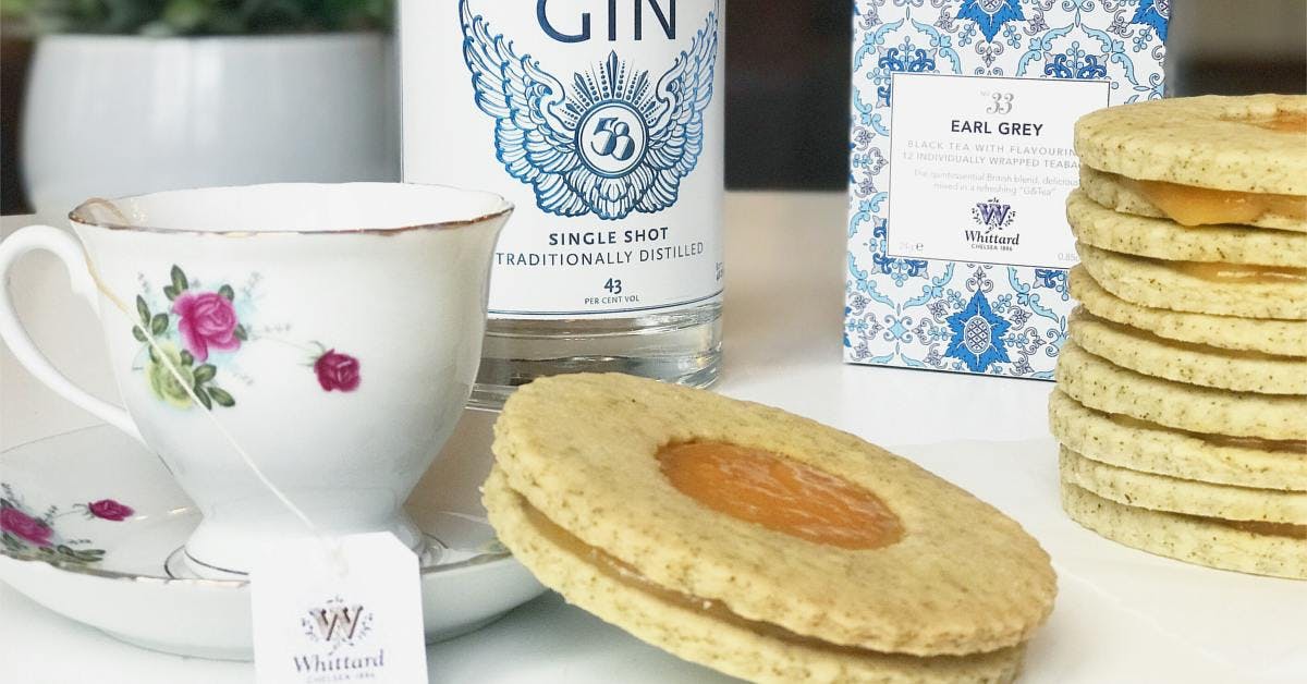 Gin lovers: these G & Tea biscuits are just what your cuppa needs