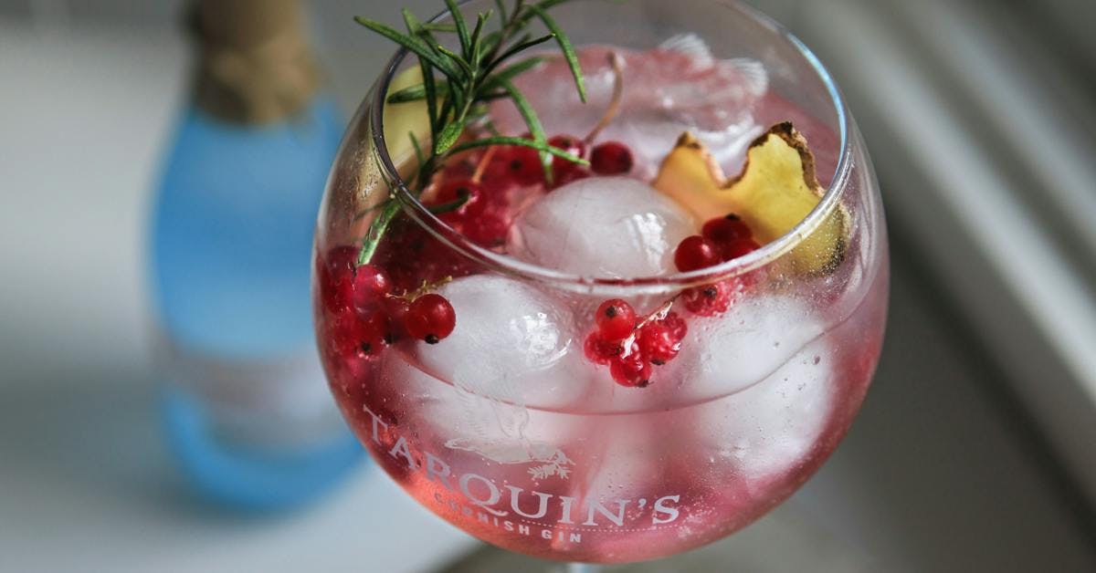 Keep the festivities going with this ginger, rosemary and redcurrant G&T!