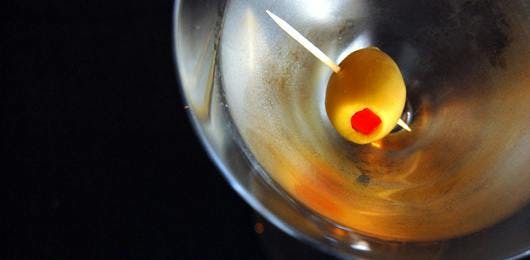 Your Martini olives now come pre-seeped in gin!