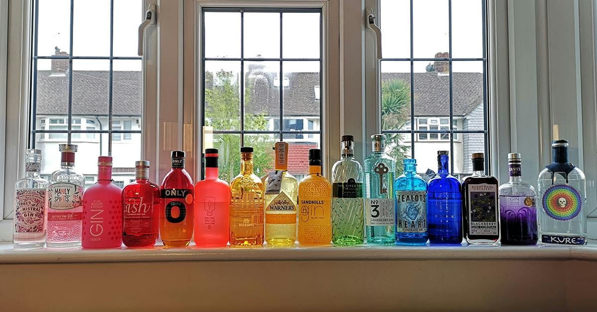 Share your Gin Bottle Rainbows and show your support for the NHS