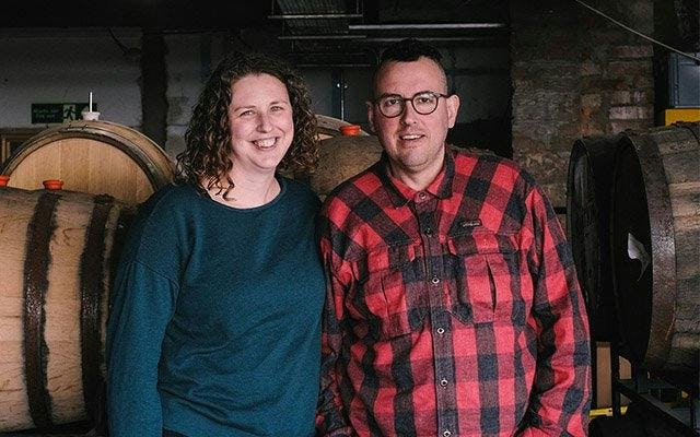 In The Welsh Wind Distillery co-founders Ellen Wakelam and Alex Jungmayr