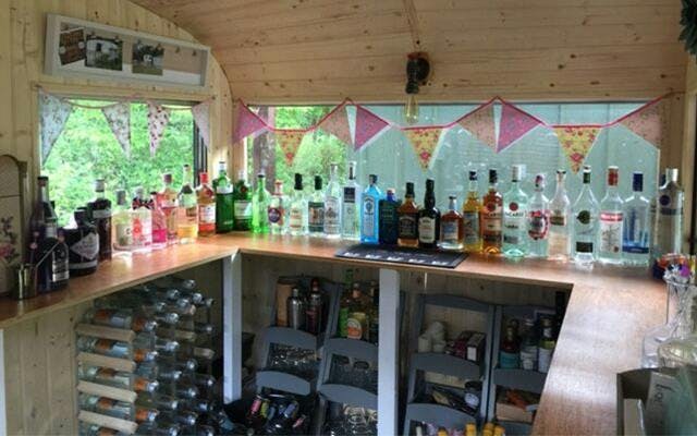 Craft Gin Club member Barbara has stocked the Tipsy Bint with an impressive selection of gin!