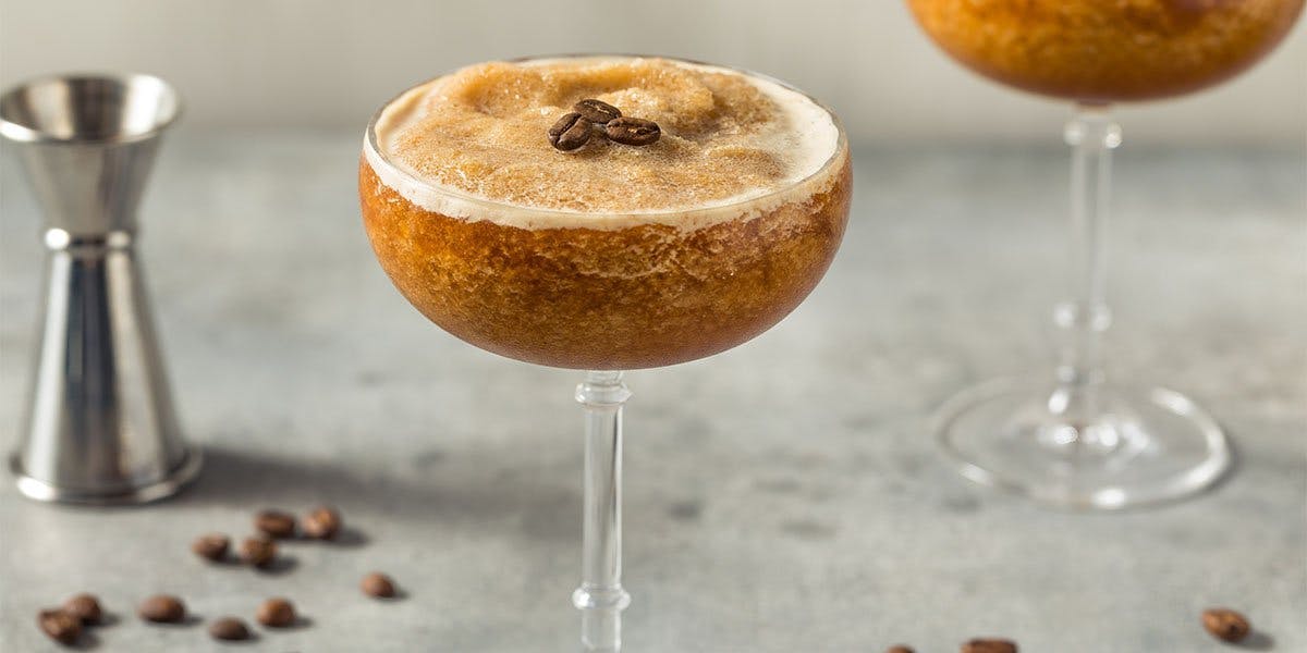 This Frozen Hazelnut Espresso Martini is a game-changer! 