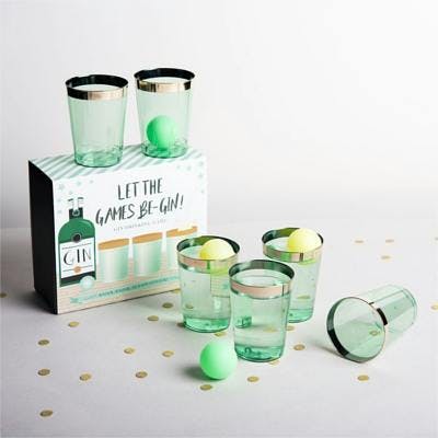 Getting Personal Gin Pong Novelty Game Set