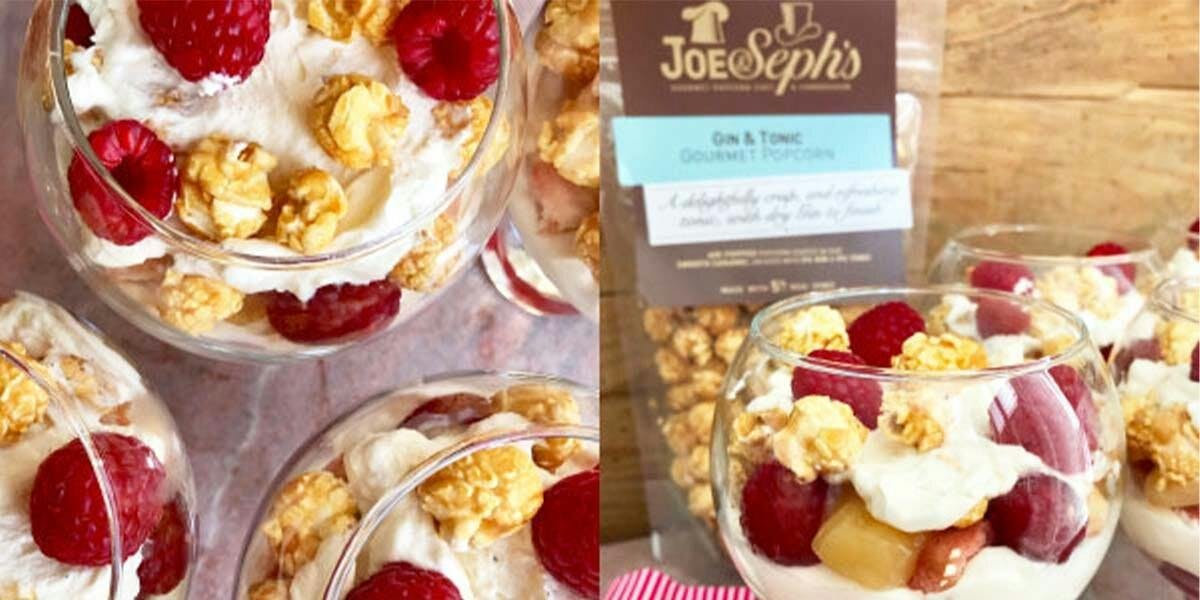 Gin and popcorn in an Eton mess? This must be a heavenly dream!