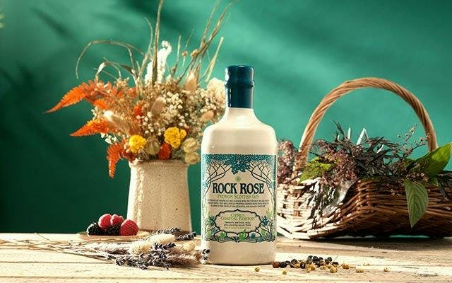 Rock Rose Gin from the Scottish Highlands