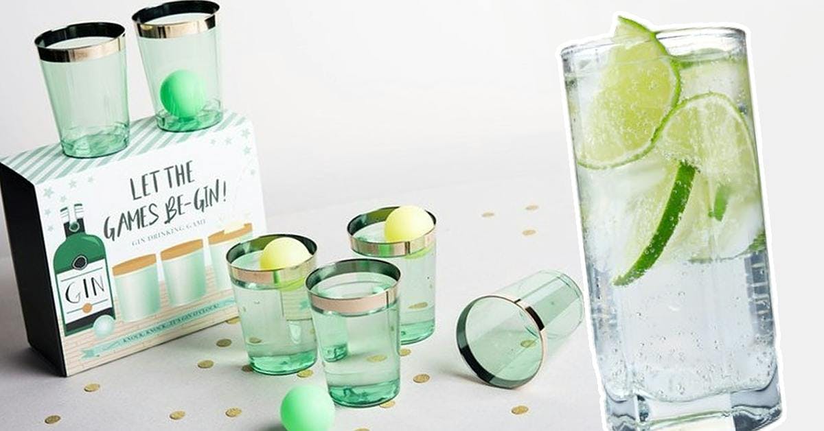 Fancy a round of 'Gin Pong'? Yes, this drinking game really exists!