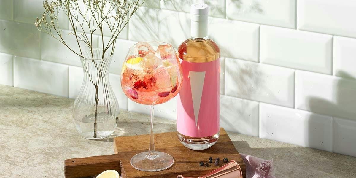 This Valentine’s Day, fall in love with this seriously sophisticated pink gin! 