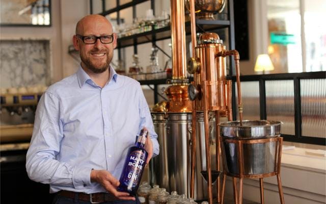 Marylebone Gin Distillery Owner with Still