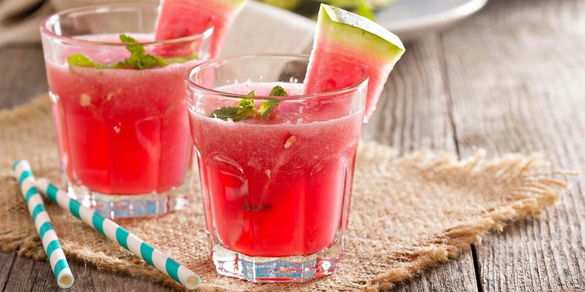 This watermelon gin punch is a real crowd pleaser! 