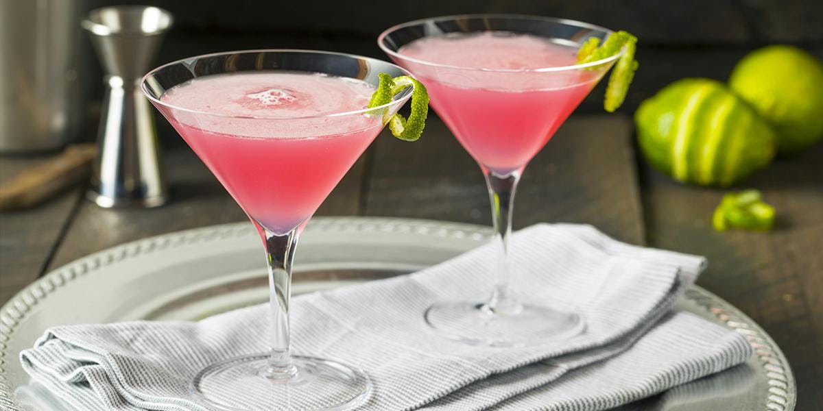 Swap vodka for gin in your Cosmopolitan for a fabulous new take on the classic cocktail!