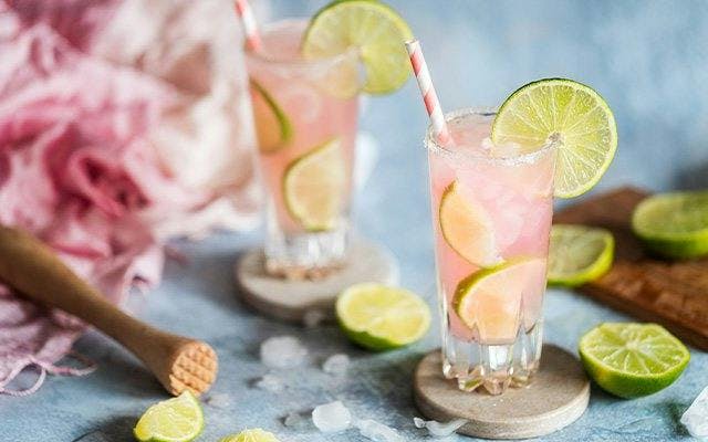 Gin, cider and lime cocktail recipe
