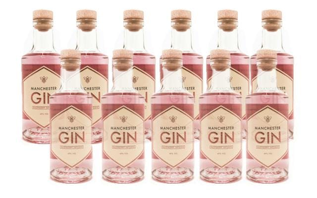 Manchester gin raspberry infused gin