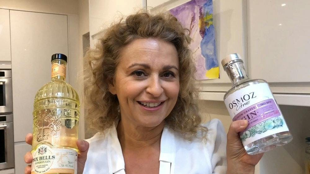 Nadia Sawalha on being a loose woman and her love for gin