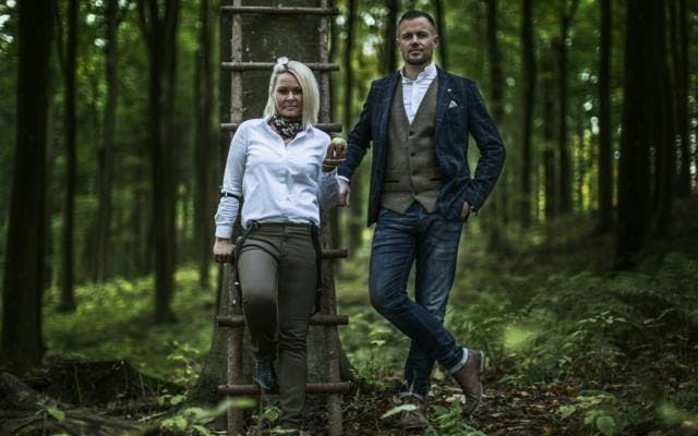Kongsgaard owners in the forrest