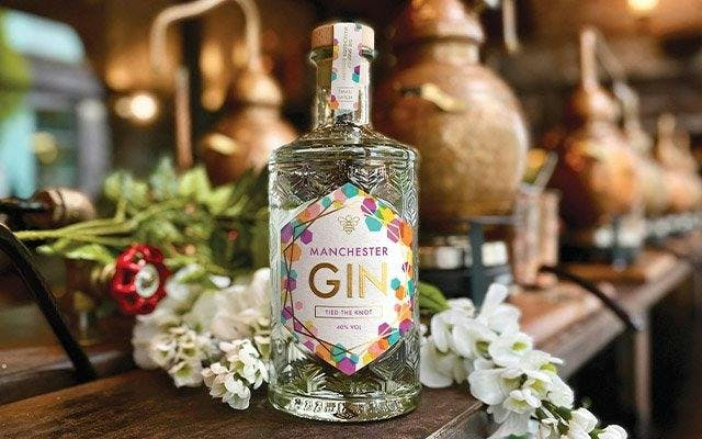 Manchester Gin Tie the Knot Gin wedding gin