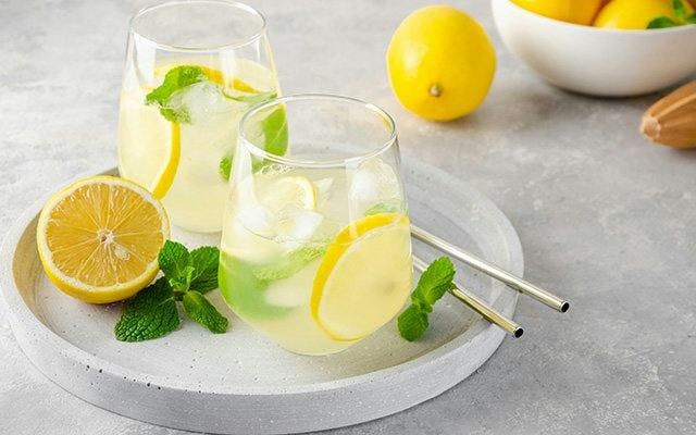 Minty lemon mix