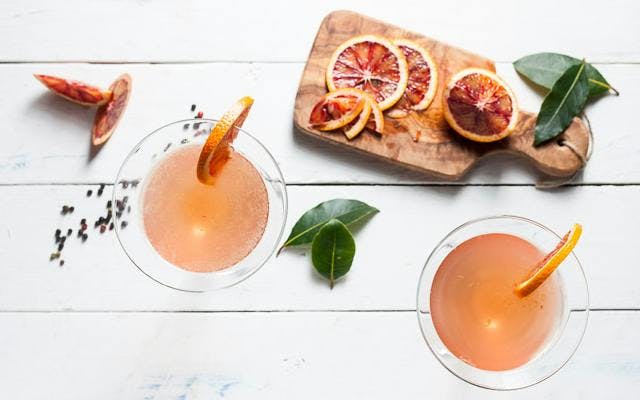 Cocktail: Blood Orange Martini